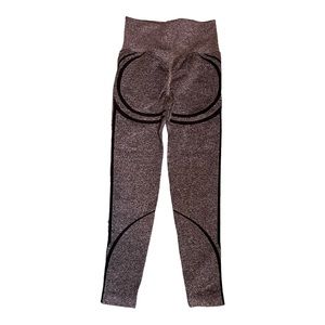 Women’s Size Small Grey Butt Scrunching Leggings